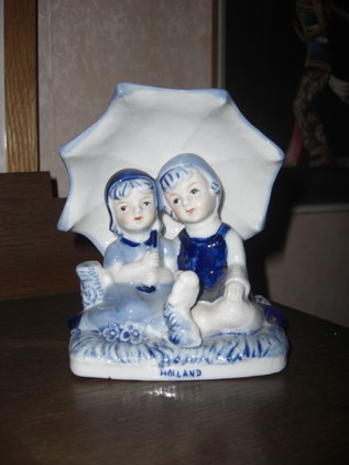delftsblauw beeldje