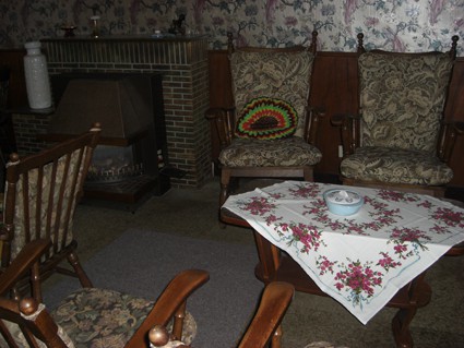 linker middengedeelte grote zaal, met gashaard
