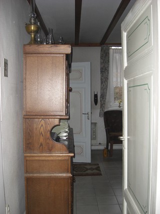 doorgang naar appartement