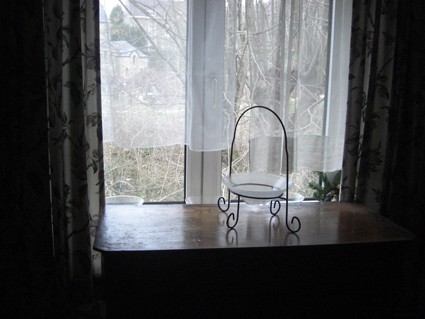 overloop verdieping appartement (kastje verkocht)